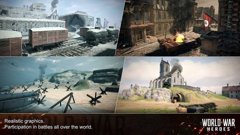 世界战争英雄破解版无限金币新版