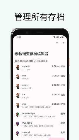 泰拉瑞亚存档编辑器4.8.1