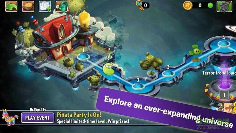 pvz2全解锁植物0阳光
