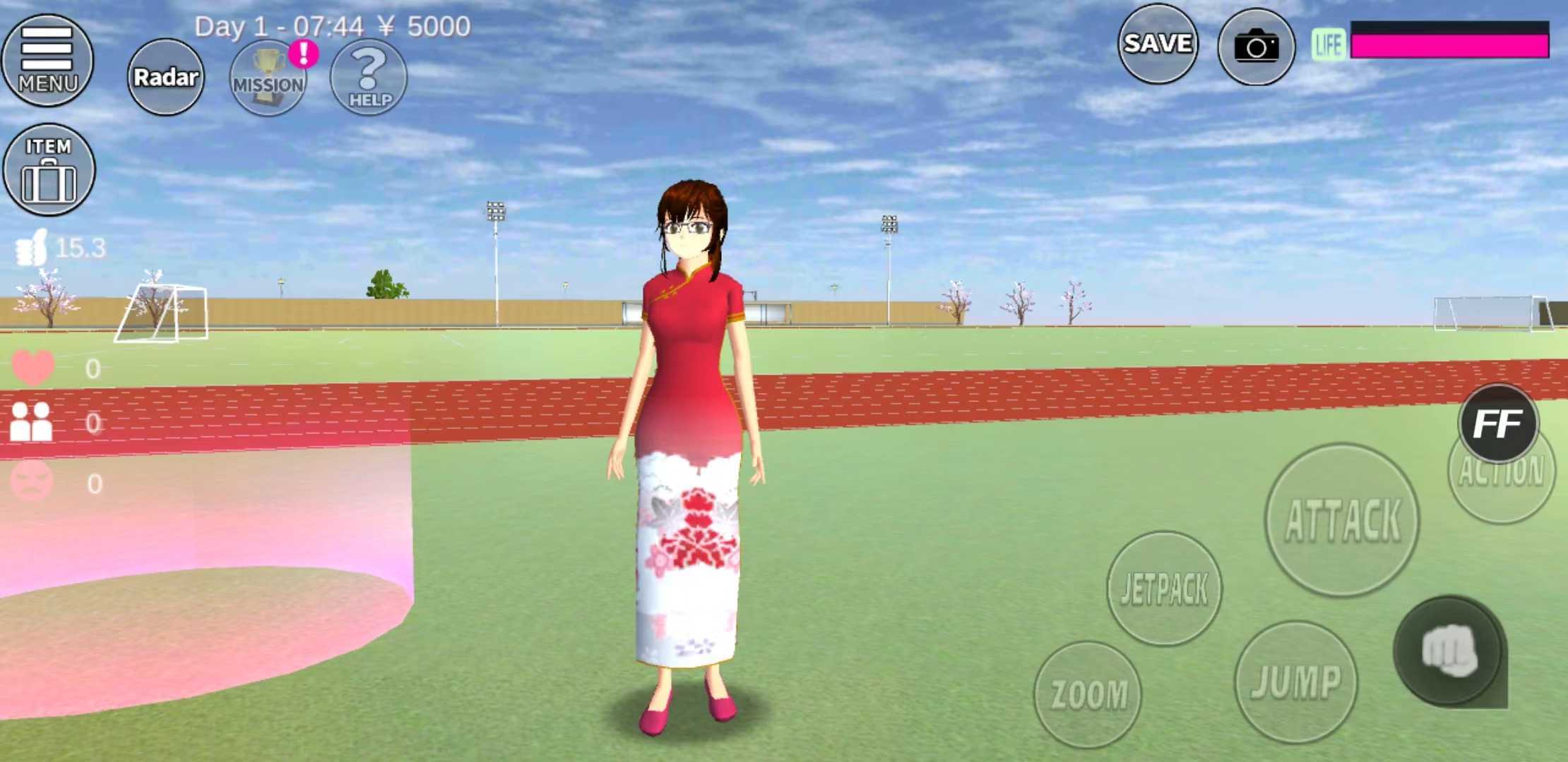 樱花校园模拟器1.39.73新动作破解版