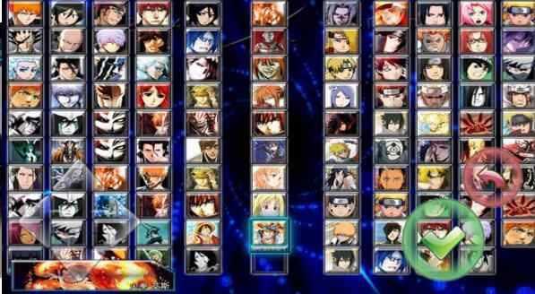 死神vs火影3000人物版